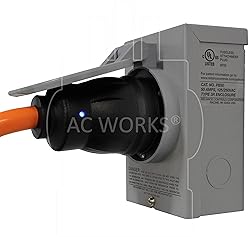 AC WORKS Generator to Transfer Switch 50Amp Inlet