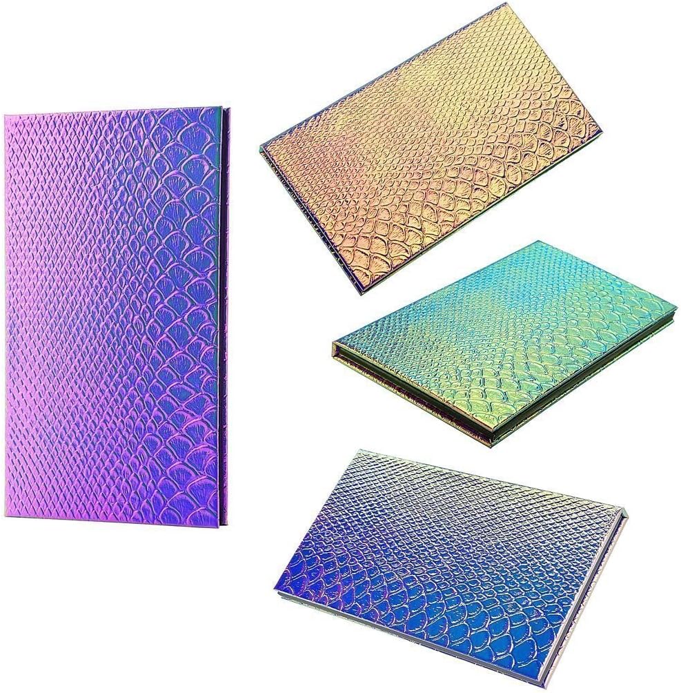 MERMAID LARGE Makeup Magnetic Empty Palettew / 10 Magnetic Stickers - fits 18 single 26mm eyeshadow pots
