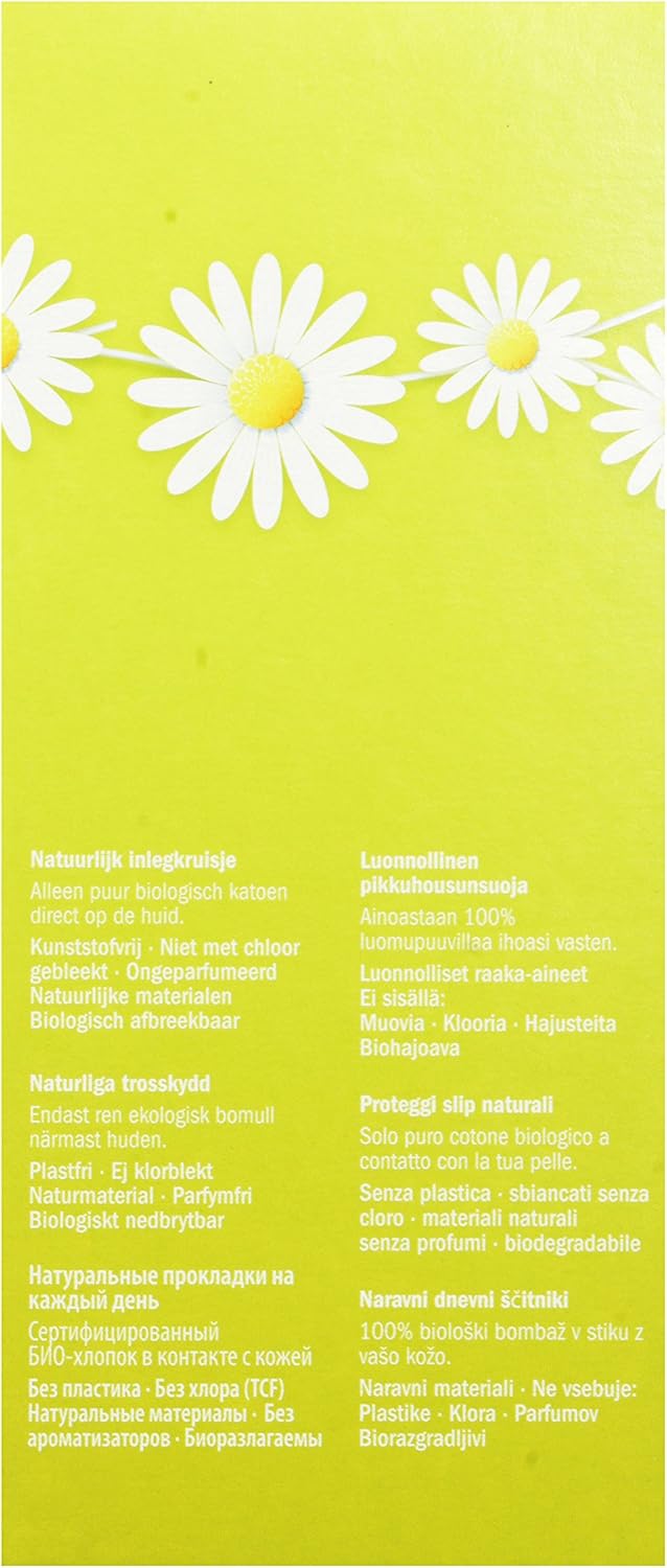 Natracare Organic and Natural Panty Liners Curved - 16 x Packs of 30 (480 Liners), Pack of 16 - Image 3