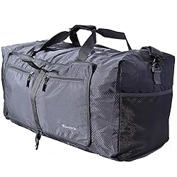 Woogwin Travel Duffel Bag Large Foldable Waterproof