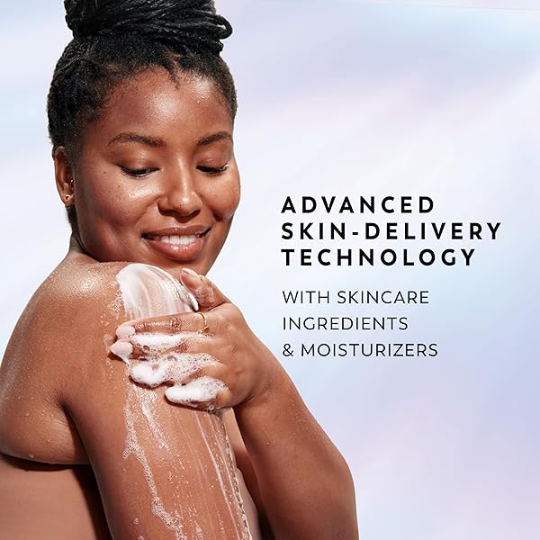 OLAY SUPER SERUM BODY WASH FOR EXTRA DRY SKIN, 24HR LONG LASTING HYDRATION, 5+ INGREDIENT COMPLEX FOR BRIGHT EVEN FIRM LUMINOUS SKIN, WITH VITAMIN E, AND SHEA BUTTER 18.5 FL OZ