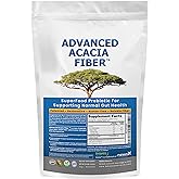 Advanced Acacia Fiber Powder 2.5 Ibs (40oz) Organic Soluble Fiber Leaky Gut Repair Powder. Natural Supplement Prebiotic for Gut Repair