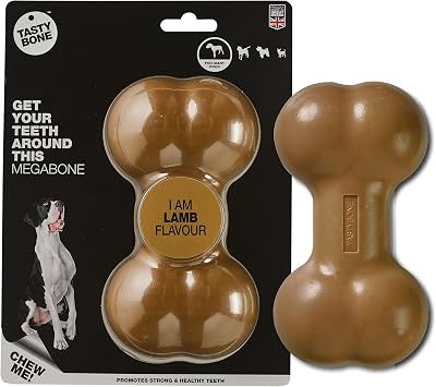 TastyBone Nylon Megabone Lamb For Extra Large Dogs Indestructible UK Made