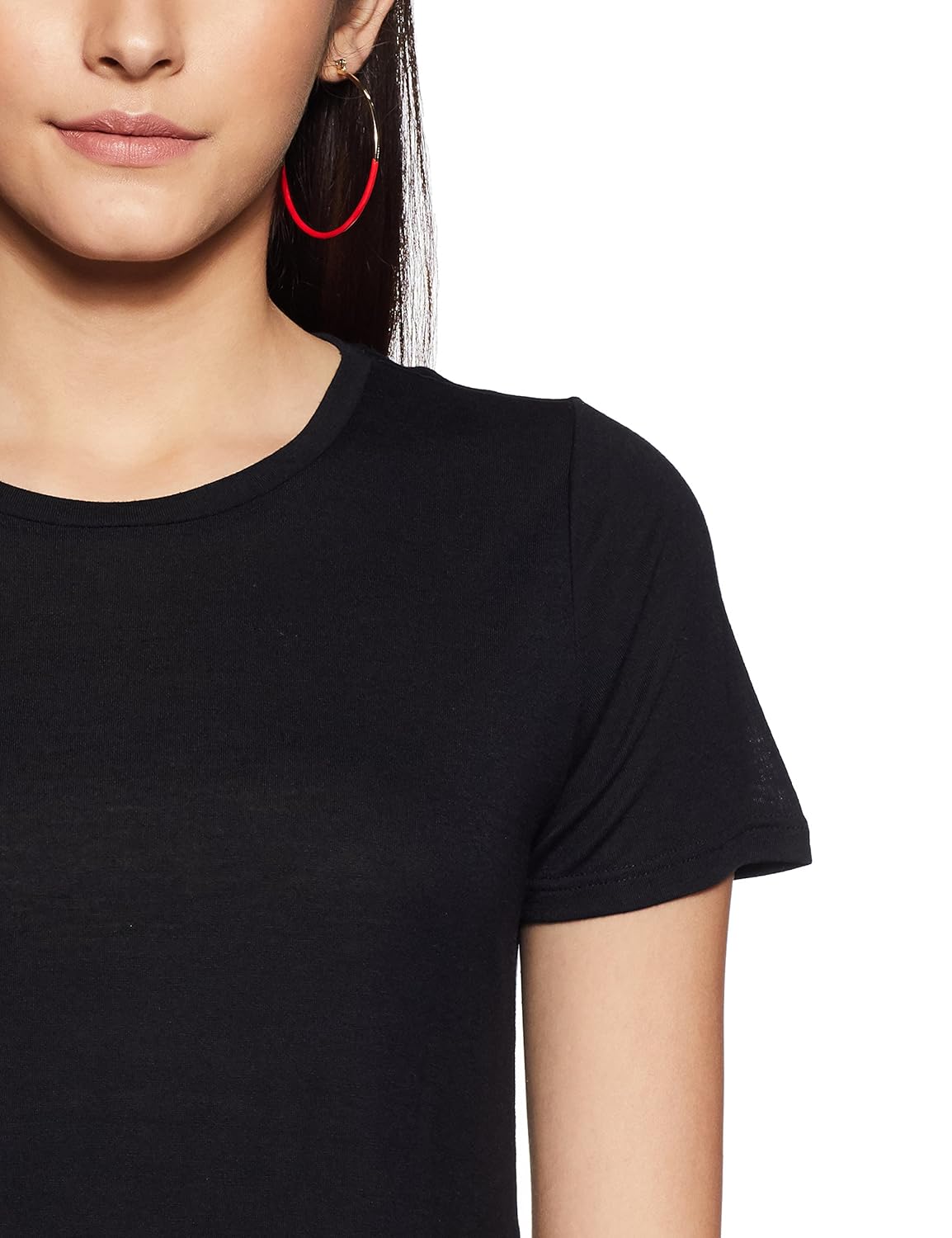 marks & spencer women's plain regular fit t-shirt