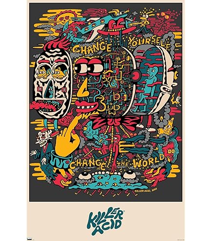 Amazon.com: Trends International Killer Acid - Scream Wall