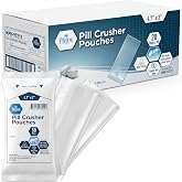 MED PRIDE Pill Crusher Pouches 4.7x2 in,Disposable,Medical Grade,1000-Pack