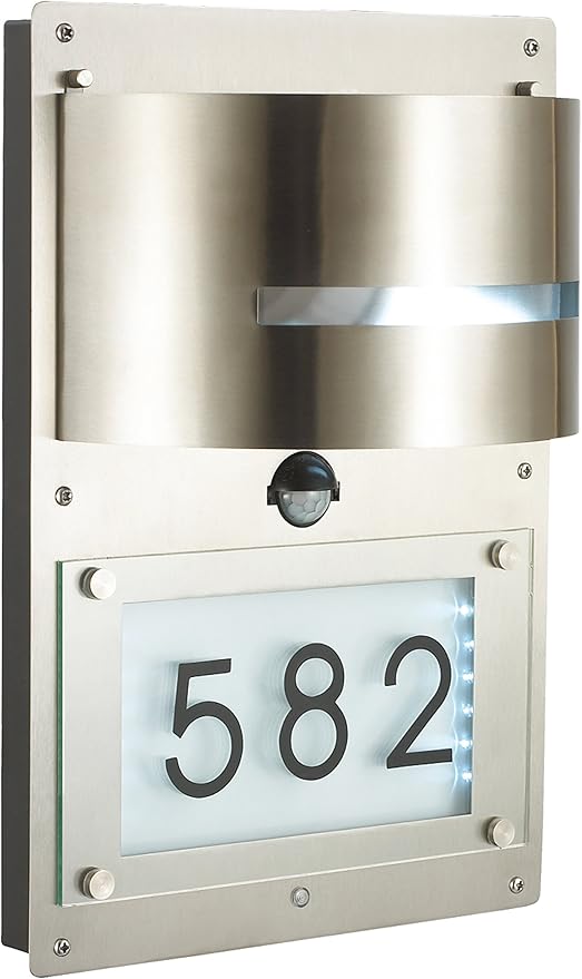 Außenleuchte E27 Edelstahl Lampe Wandleuchte Außenlampe Gartenlampe LED