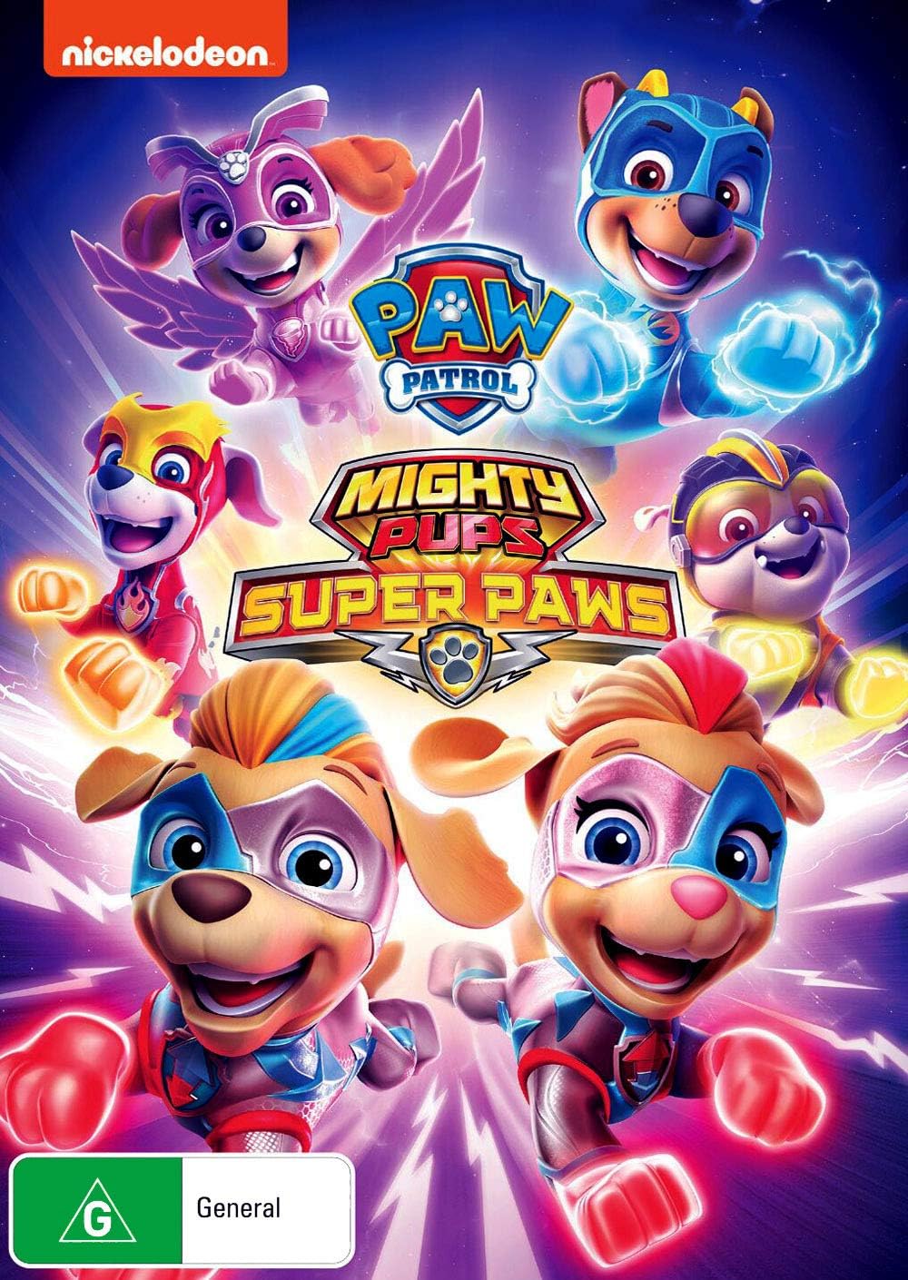 Paw Patrol Mighty Pups Super Paws (DVD) Charles E. Bastien, Eamon
