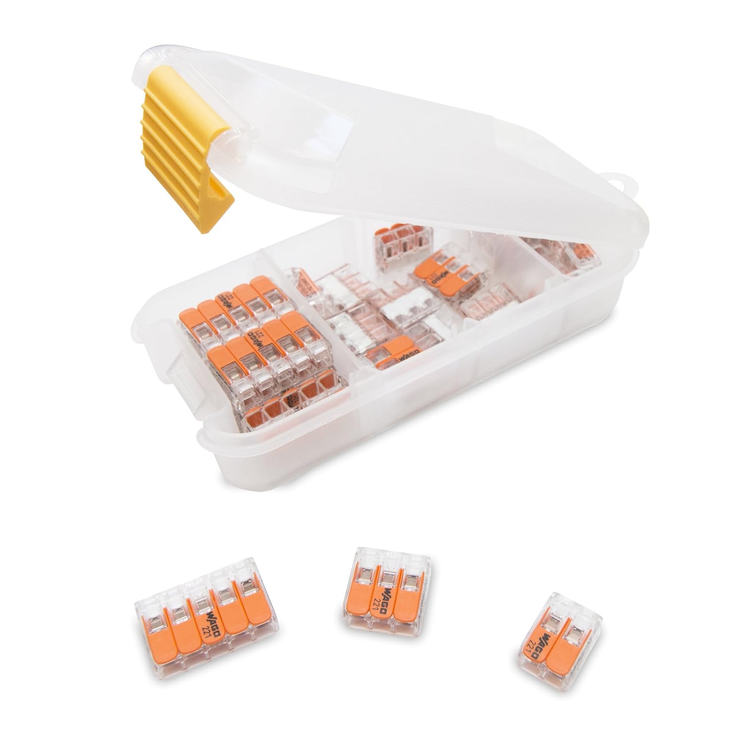 Wago 221 Lever-Nut Assortment Pocket Pack