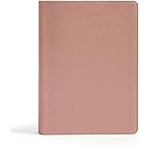 CSB She Reads Truth Bible, Rose Gold LeatherTouch, Black Letter, Full-Color Design, Wide Margins, Journaling Space, Devotionals, Reading Plans, Single-Column, Easy-to-Read Bible Serif Type