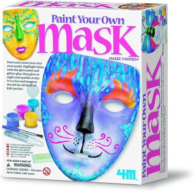 4M Paint Your Own Mask Kit Amazon.co.uk Toys & Games