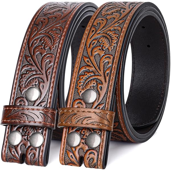 Amazon.com: BELTROAD Western Leather Buckle Belt & Strap for  display picture 2