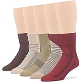 7BigStars Men Extra Wide Novelty Cotton Quarter Socks - 5 Pack Large - Square Mesh - Sock Size 10-13 Shoe Size 9-12 L Brown, Light Beige, Beige, Khaki, Light Brown
