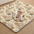 Blissful Diary Baby Play Mats for Floor, 71x59 Inch Extra Thicker & Large Soft Cushioning Foam Playmats for Babies and Toddle