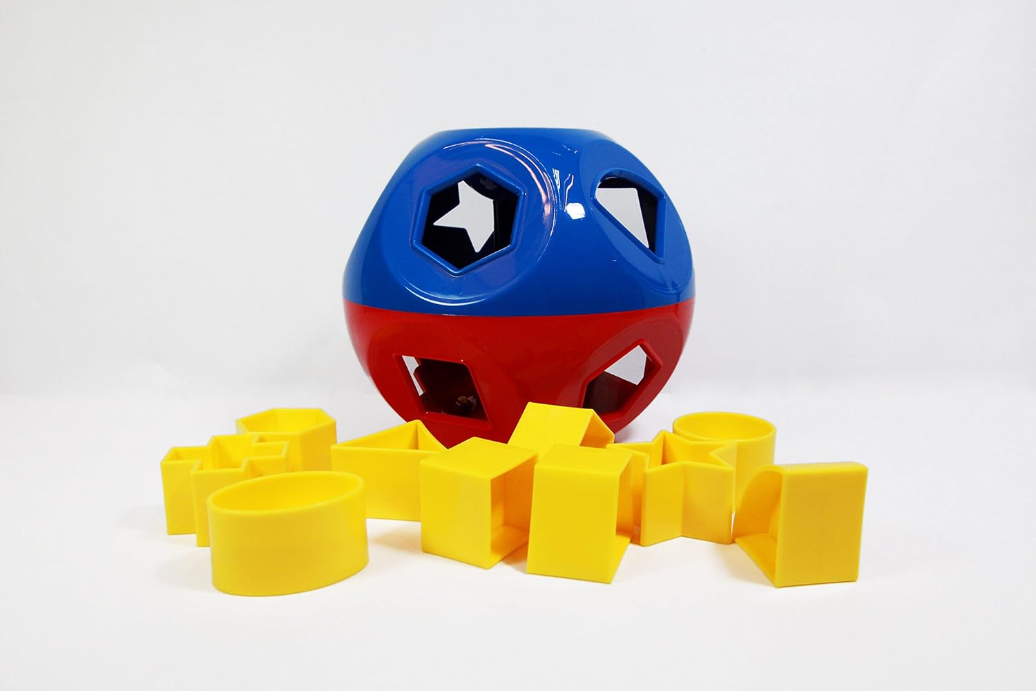 Baby Blocks & Sorters Tupperware ShapeOToy Ball Sorter in Red/Blue