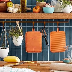 KitchenAid Ribbed Soft Silicone Pot Holder 2-Pack