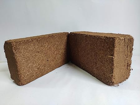 Green steps Cocopeat Block 2 Nos (600gm) expands to 9 LTR of cocopeat Powder