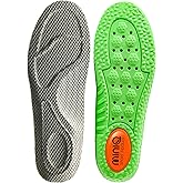 MINIQ Cloud Comfort Insoles for Men & Women - Ultra-Soft Shoe Soles with Memory Foam Cushioning, Arch Support Inserts with Gel Pad for Running, Walking & Boot Shoes