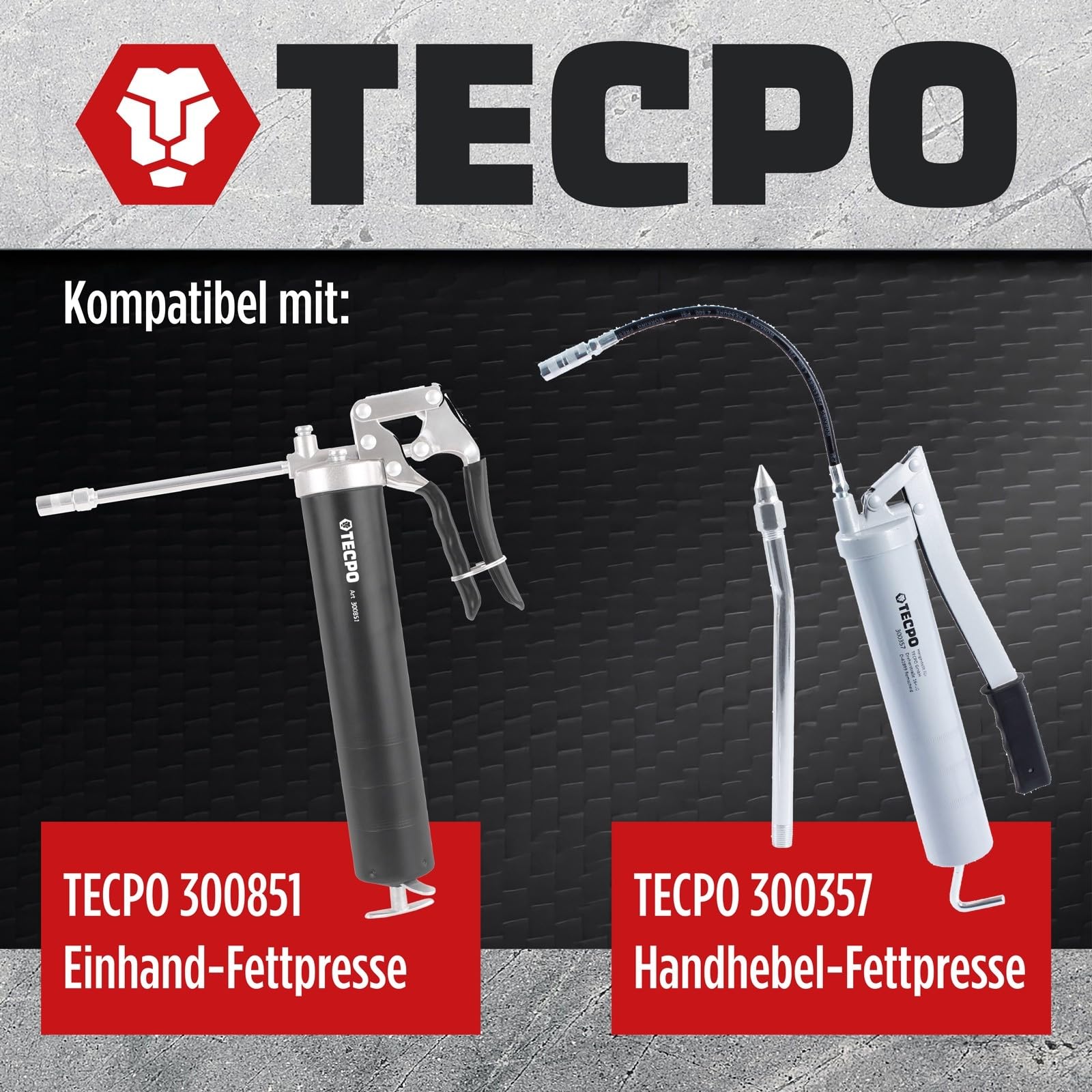 TECPO Universal Mehrzweckfett EP2 400g Kartusche Schmierfett, Lithiumfett, Universalfett, KFZ-Schmierung, wasserbeständig, KP2K-30 Lithium Fett (12x 400g) 6