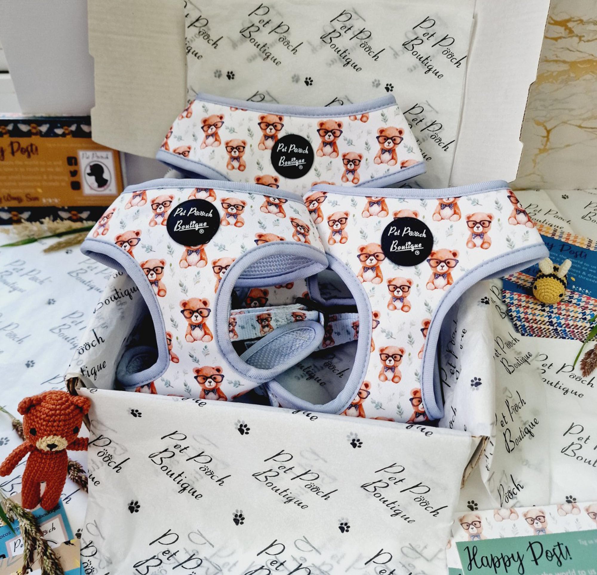 Rusty Bear Dog Harness XS