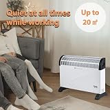 DONYER POWER Convector Radiator Heater 2000W with Adjustable Thermostat view 3