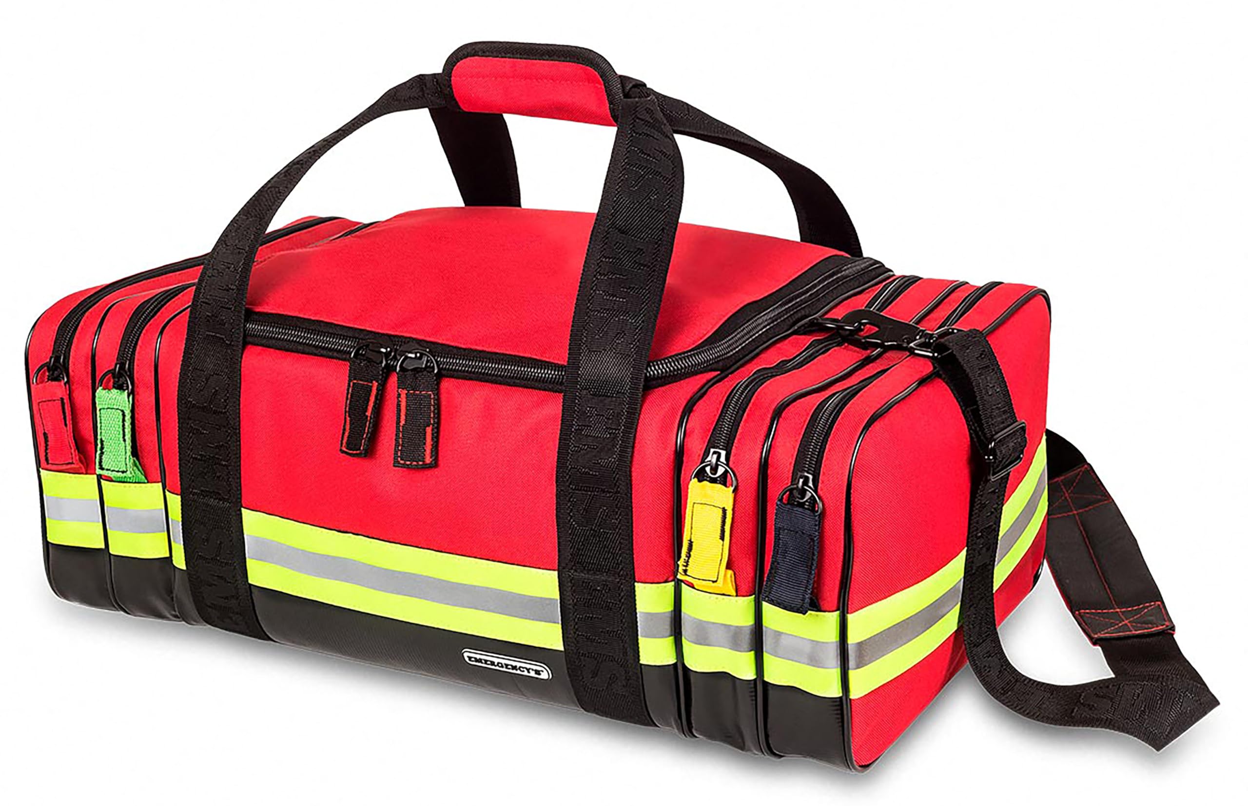 ELITE BAGS Emergency SVB Bag, Heavy Duty, Red, EMS