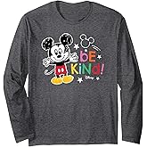 Mickey Mouse - Be Kind Mickey Scribble Long Sleeve T-Shirt