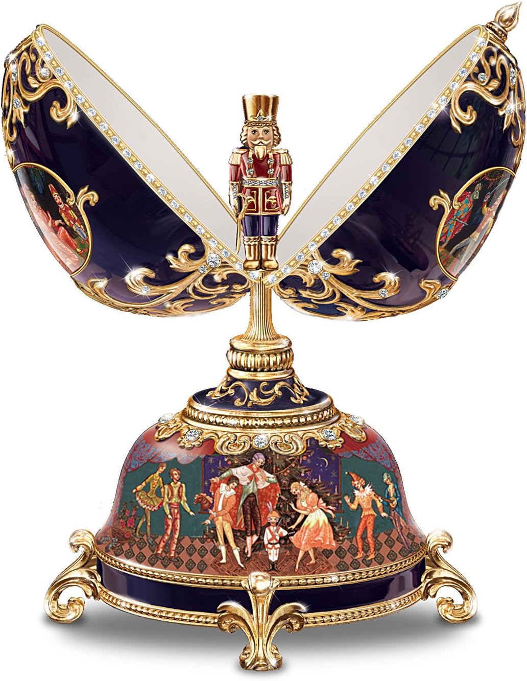 Nutcrackers - The Russian Nutcracker Collectible Musical Egg by Ardleigh Elliott