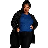 Avenue Women's Cable Knit Full Sleeves Sweater
