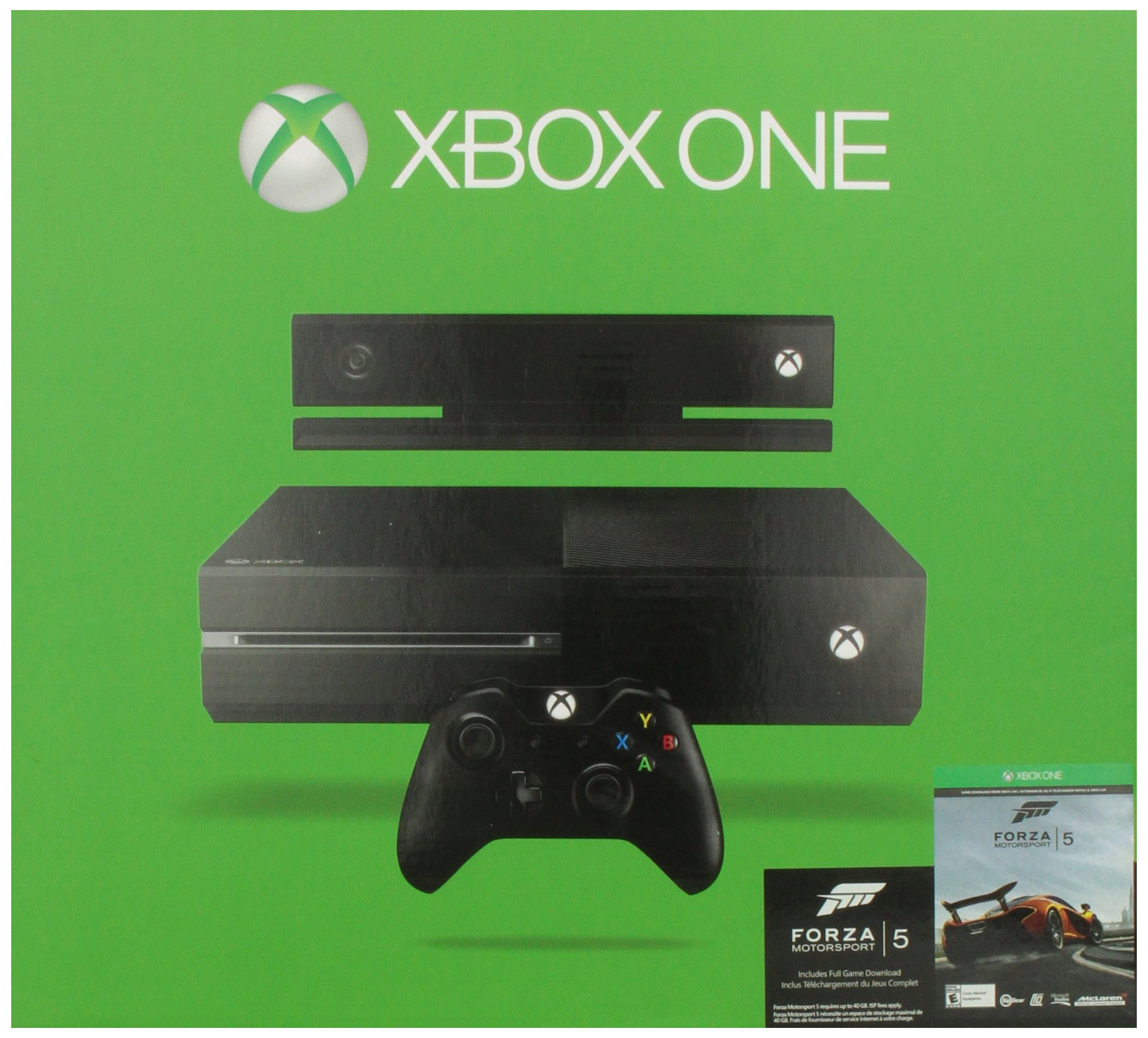 Xbox One 500GB Console with Kinect and Forza Motorsport 5