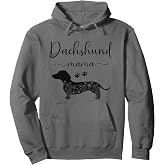 Dog Lover, Wiener Dog Mom, Dachshund Mama Pullover Hoodie