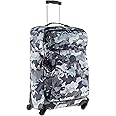 Kipling Women's Darcey Medium 26-Inch Softside Checked Rolling Luggage, 360 Degree Spinning Wheels