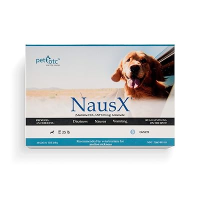 Meclizine for dogs motion sickness dosage