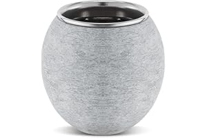 Hushee 1 Pc Sauna Aromatherapy Stone Cup, Sauna Essential Oil Diffuser, Aromatherapy Bowl Accessories with Stainless Steel Diffuser Bowl for Spa Luxury Oil Holder