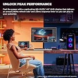 HP Omen Transcend 32 OLED 4K 240Hz 0.03ms USB-C 140W HDR400 White view 4