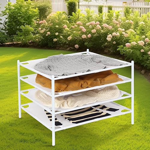 STORAGE MANIAC Sweater Drying Rack, Mesh Clothes Drying Rack
