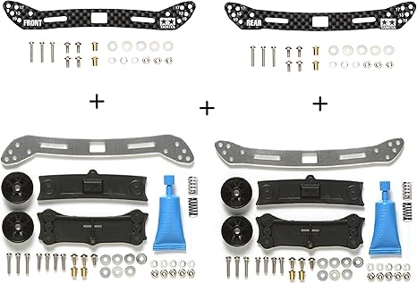 Amazon タミヤ ミニ四駆特別企画商品 Hg フロントワイドスライドダンパー用カーボンステー 2mm Hg リヤワイド スライドダンパー用カーボンステー グレードアップパーツ Gp 469 フロントワイドスライドダンパー No 467 リヤワイドスライド