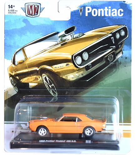 Amazon.com: M2 Machines 1968 Pontiac Firebird 400 H.O., 9450 pcs