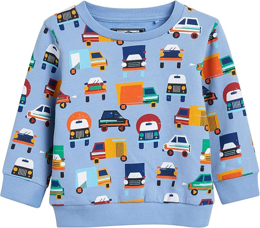 next Jungen Rundhalsoberteil Mit Automotiven Blau 6-9 Monate: Amazon.de