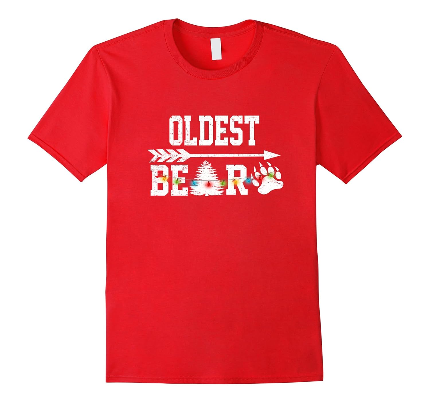 Claw Oldest Bear Christmas Pajamas Maching Awesome Tshirt-ANZ