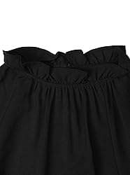 Avanova Women 3/4 Sleeve Work Business Top Ruffle