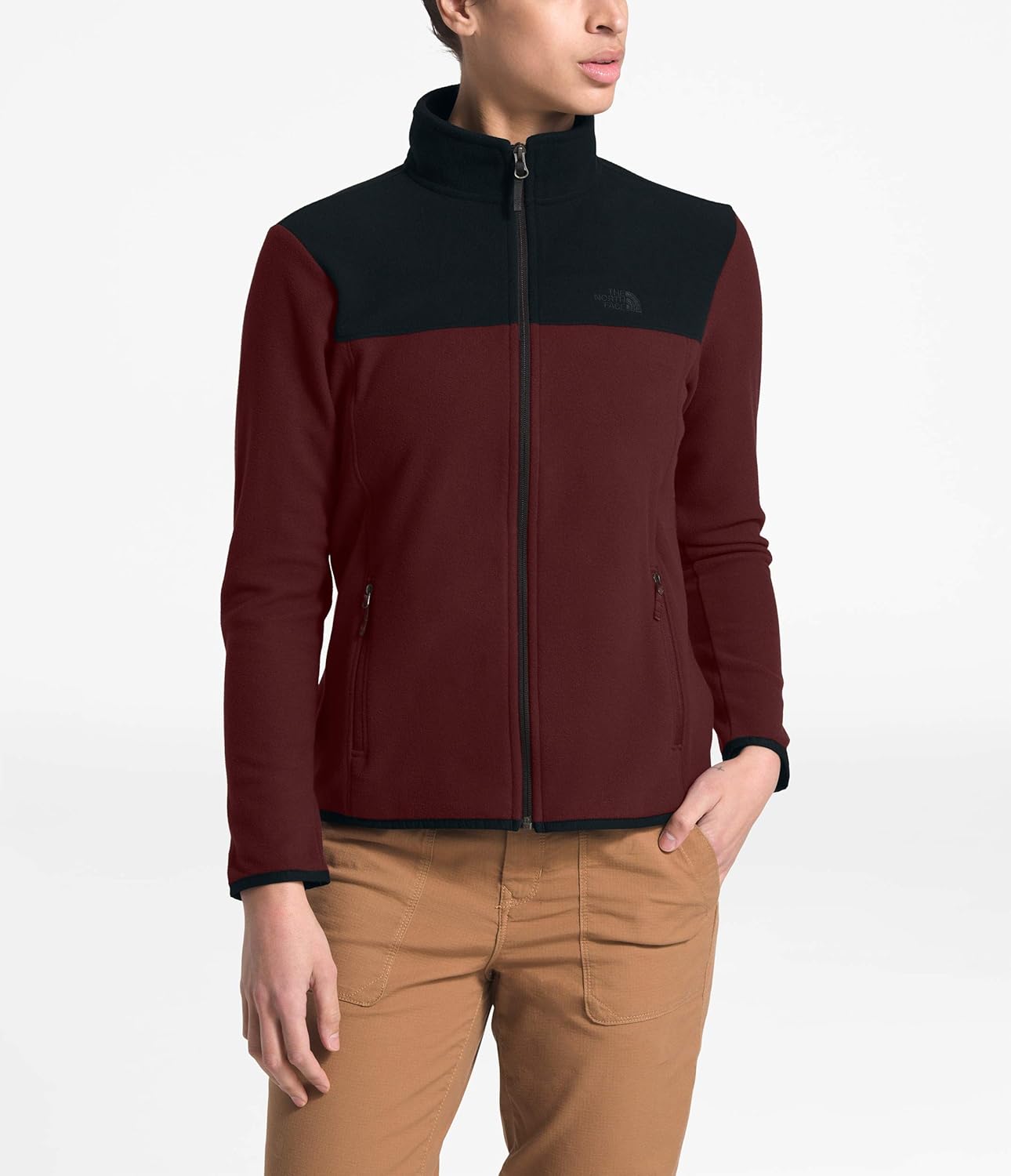north face glacier full zip women's