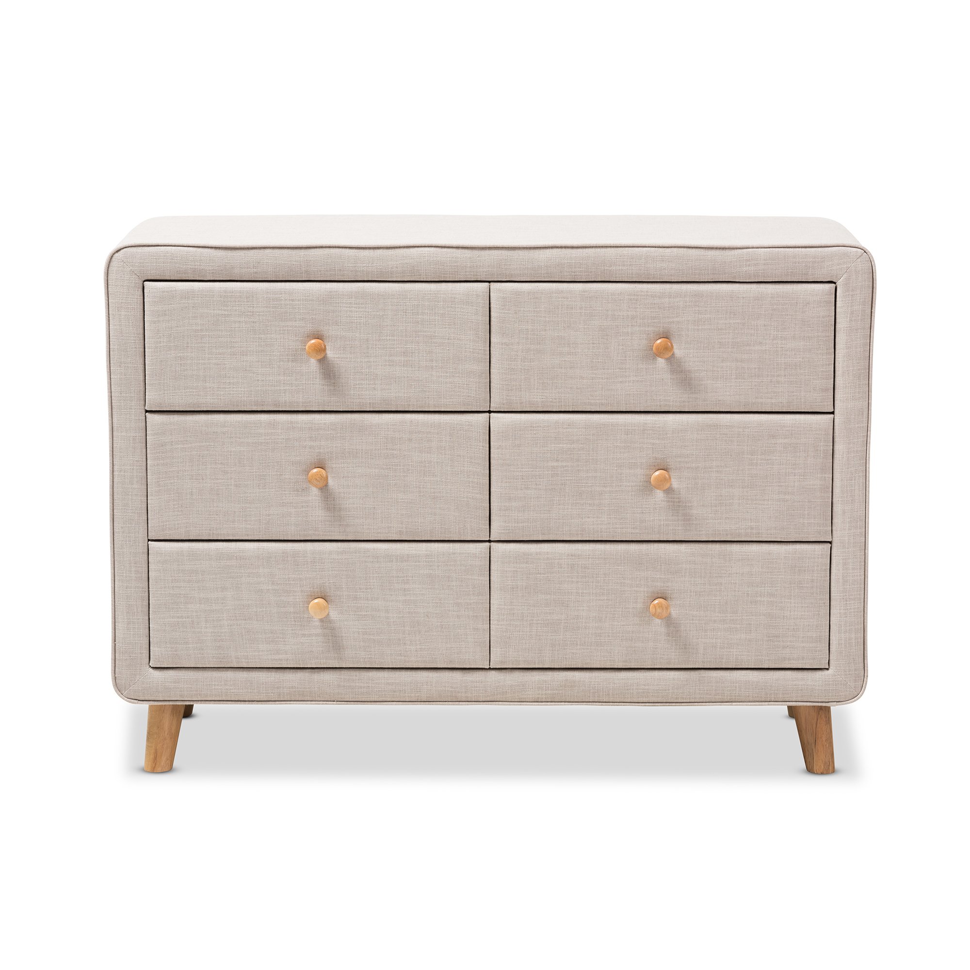 Baxton Studio 4247291AMZ, Dresser, Beige LAVORIST