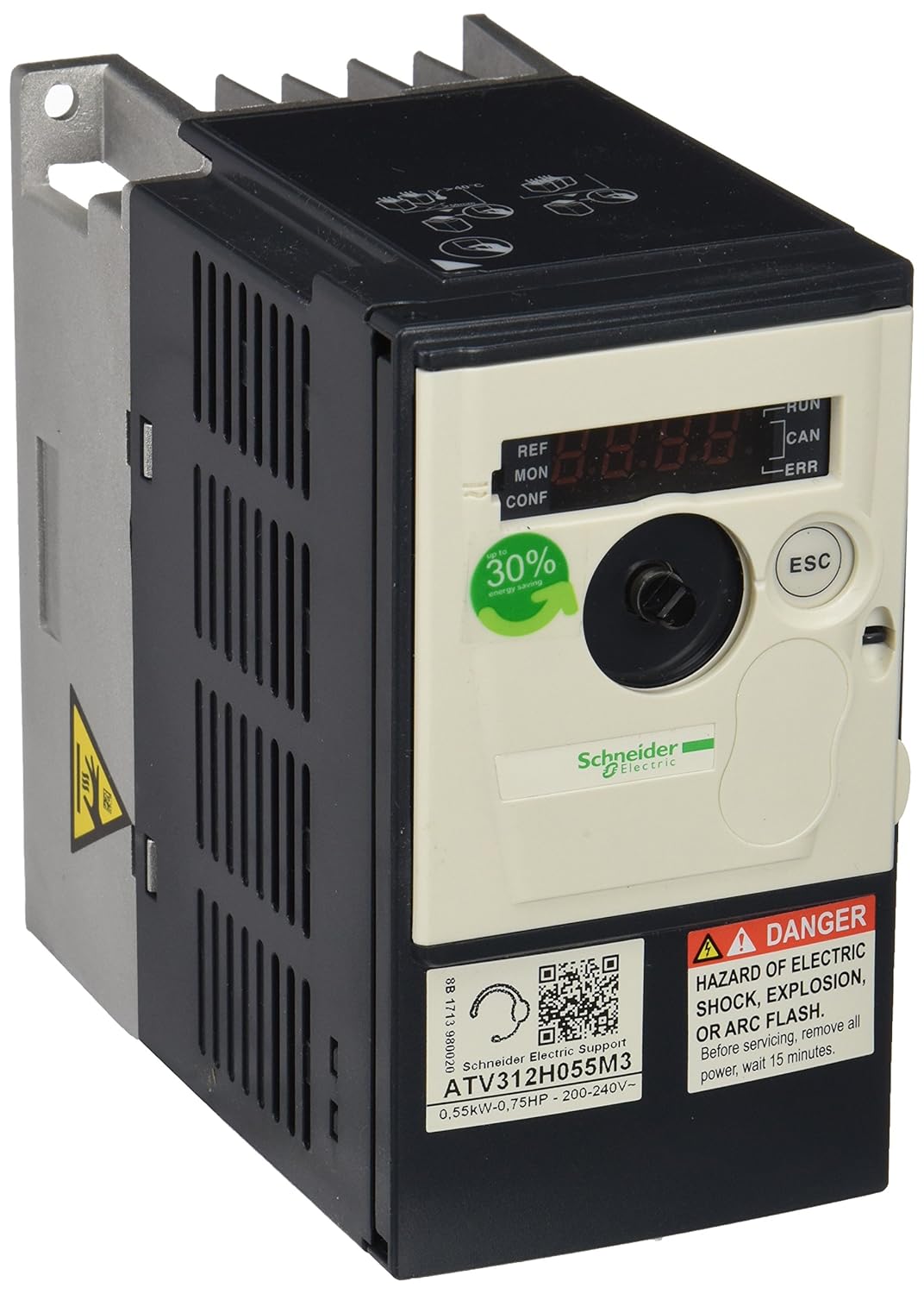 Schneider Electric ATV312H055M3 Variable Speed Drive (VSD) 3Ph 0.55kW