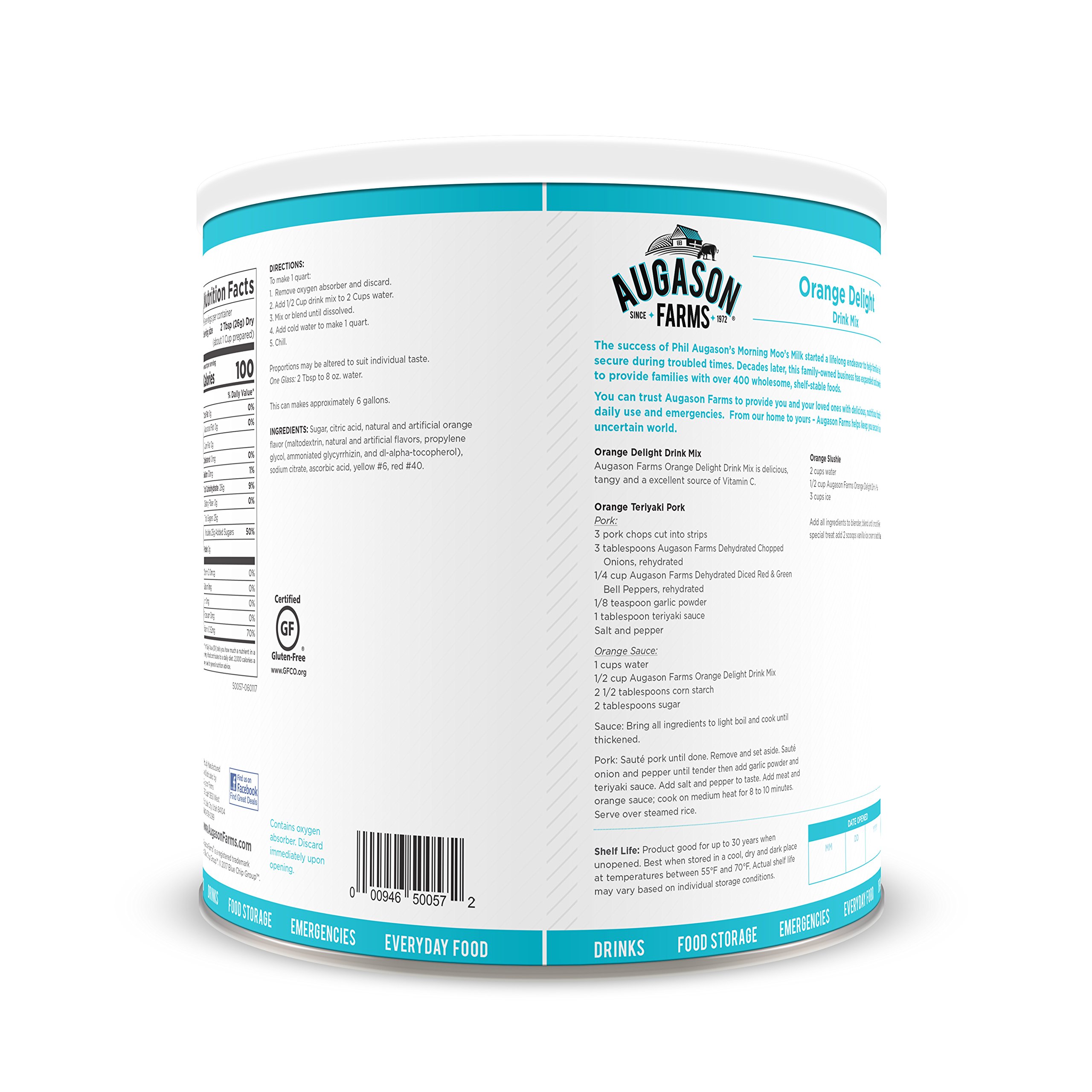 augason farms orange delight