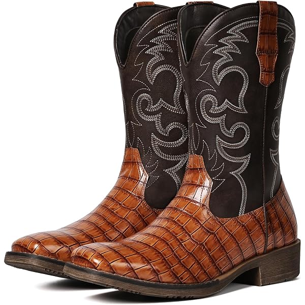 Amazon.com | Texas Legacy Mens #140N Sand Western Boots  display picture 1