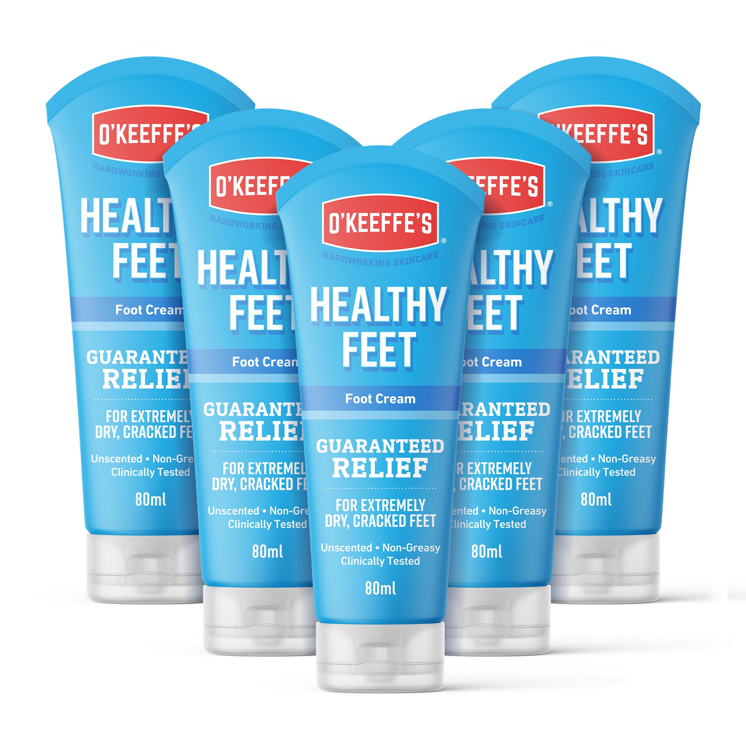 O'Keeffe's Healthy Feet 80ml (5 Pack)
