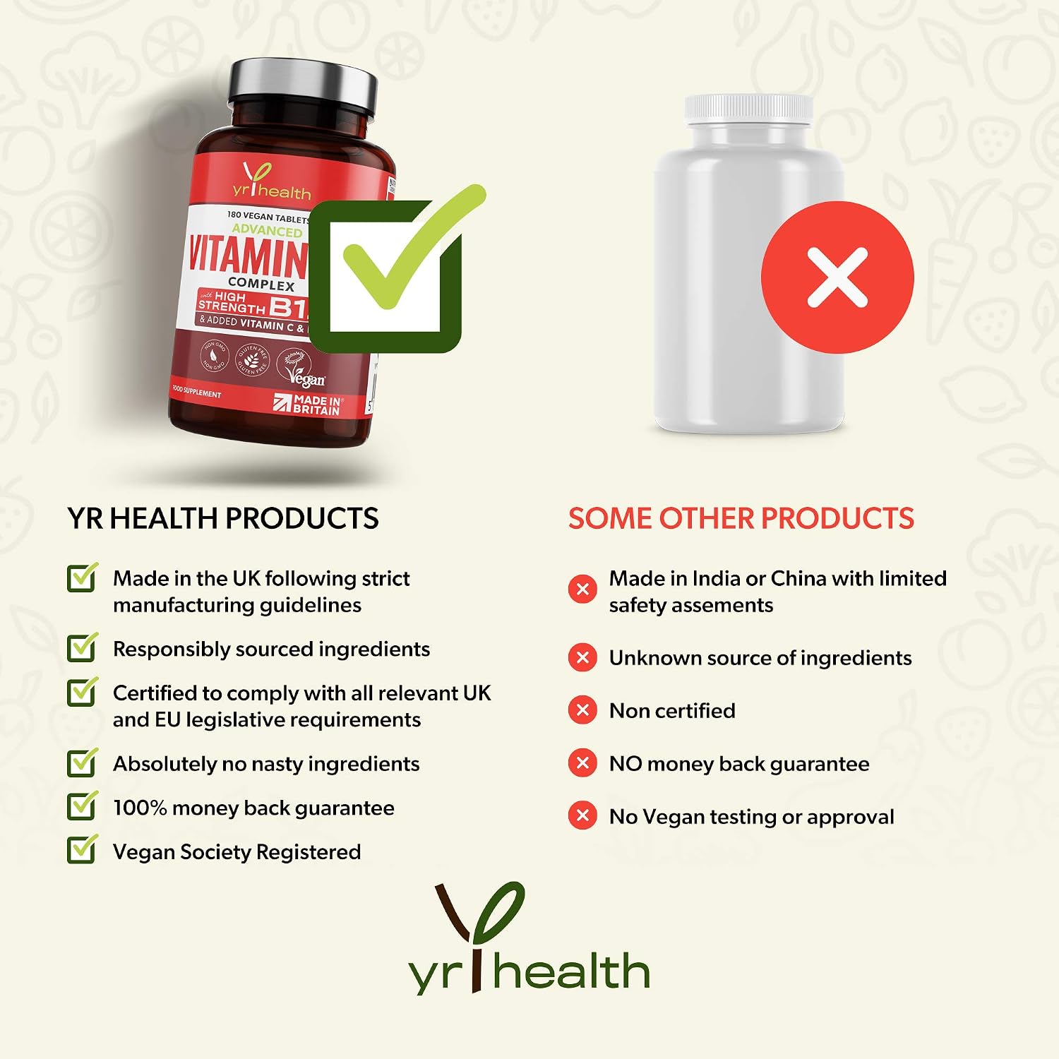 Vegan Vitamin B Complex Advanced, All 8 High Strength B Vitamins & Added Vitamin C, D3 & K2 Mk7, Vitamins B1, B2, B3, B5, B6 - Image 5