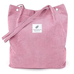 LHMTQVK Tote, Corduroy Bag Women's Shoulder Purses