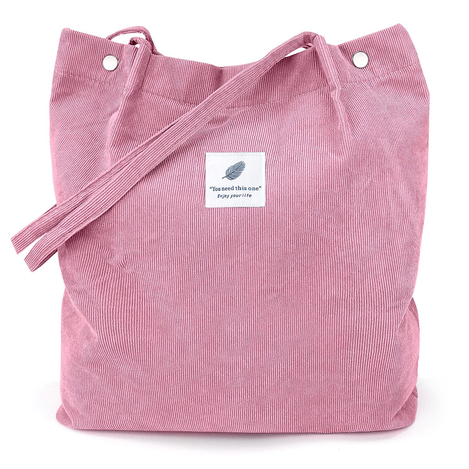 LHMTQVK Tote, Corduroy Bag Women's Shoulder Purses